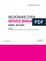 Microwave Oven: Service Manual