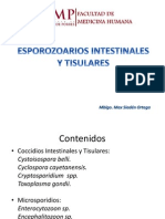 Esporozoarios Intestinales y Tisulares