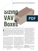 ASHRAE SizingVAV Boxes