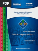 Taller Lengua Castellana II