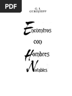 Gurdieff - Encuentro Con Hombres Notables