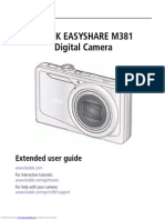 Kodak Easyshare M381 Digital Camera: Extended User Guide