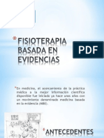 Fisioterapia Basada en Evidencias