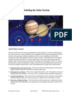 Modeling The Solar System: About These Lessons