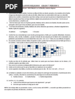 Recuperacion de Religion 1 Periodo Grado 7