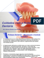 Cuidados Com A Prótese Dentária