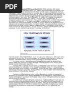 Human Resource Management FRAmework Model