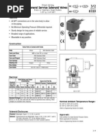 General Service Solenoid Valves: NC NO U