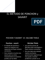 EL METODO DE PONCHON y SAVARIT