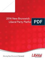 2014 Liberal Platform