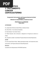 Protocolo de Atencion Diagnostico y Tratamiento Del Cancer Cervico Uterino