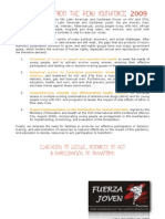 Peru YouthForce Declaration