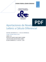 Aportaciones de Newton y Leibniz A Cálculo Diferencial