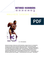 Lakers Retired Numbers