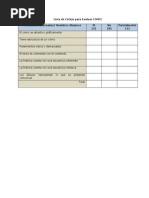 Rbrica para Evaluar Cmic