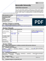 h2 Reduction Coshh Risk Assessment