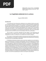 La Fragilidad Ambiental de La Cultura - Augusto - Ángel - Maya