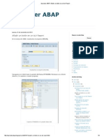 Aprender ABAP - Añadir Un Botón en Un ALV Report