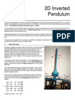 Rotary - 2D Inverted Pendulum