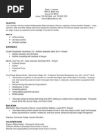 Sierra Resume