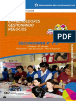 Color SECUNDARIA-ESTUDIANTE Emprendedores Gestionando Negocios