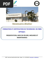 Atelier Fibre Optique - Documentation