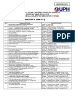 Academic Calendar 2014