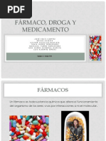 Farmaco, Droga y Medicamento