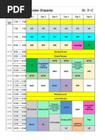 5C Schedule 2014-2015