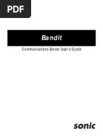 Sonic Bandit Manual