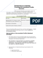 Corporation Accounting - Retained Earnings