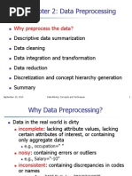 Data Preprocessing - DWM