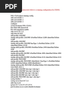 Hi, If Someone Is Interested, Below Is A Running Configuration For ZXDSL 9806H