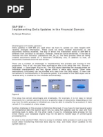 Sapbw - Implementing Delta Updates in The Financial Domain: by Sergei Peleshuk