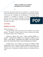 Misa Por La Patria o La Ciudad y Progreso de Los Pueblos CC