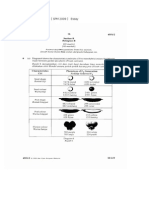 Biology Paper 2 & 3 (SPM 2009)