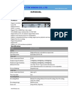 NVR6004SL Specification-Ttb Vision Co.