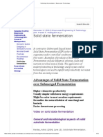 Solid State Fermentation - Bioprocess Technology