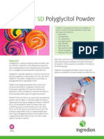 STABILITE® SD Polyglycitol Powder Fact Sheet