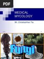 Medical Mycology: Mr. Christophher Tia