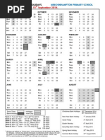 2014.2015 Term Dates