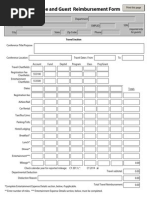 General Reimbursement Form