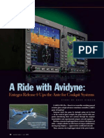 A Ride With Avidyne:: Entegra Release 9 Ups The Ante For Cockpit Systems