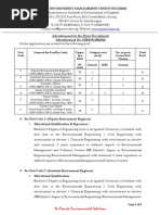 (An Autonomous Institute of Government of Gujarat) : We Provide Environmental Solutions