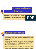 1-1. Body Structure General Function - ME213