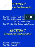 Unit 35 Comfort and Psychrometrics