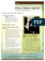 Reporting Child Abuse