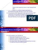 GUI Application Development