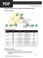 Diego Ardila Práctica de Laboratorio 5.6.2 Desafío de La Configuración de RIP