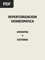 REPERTORIZACION